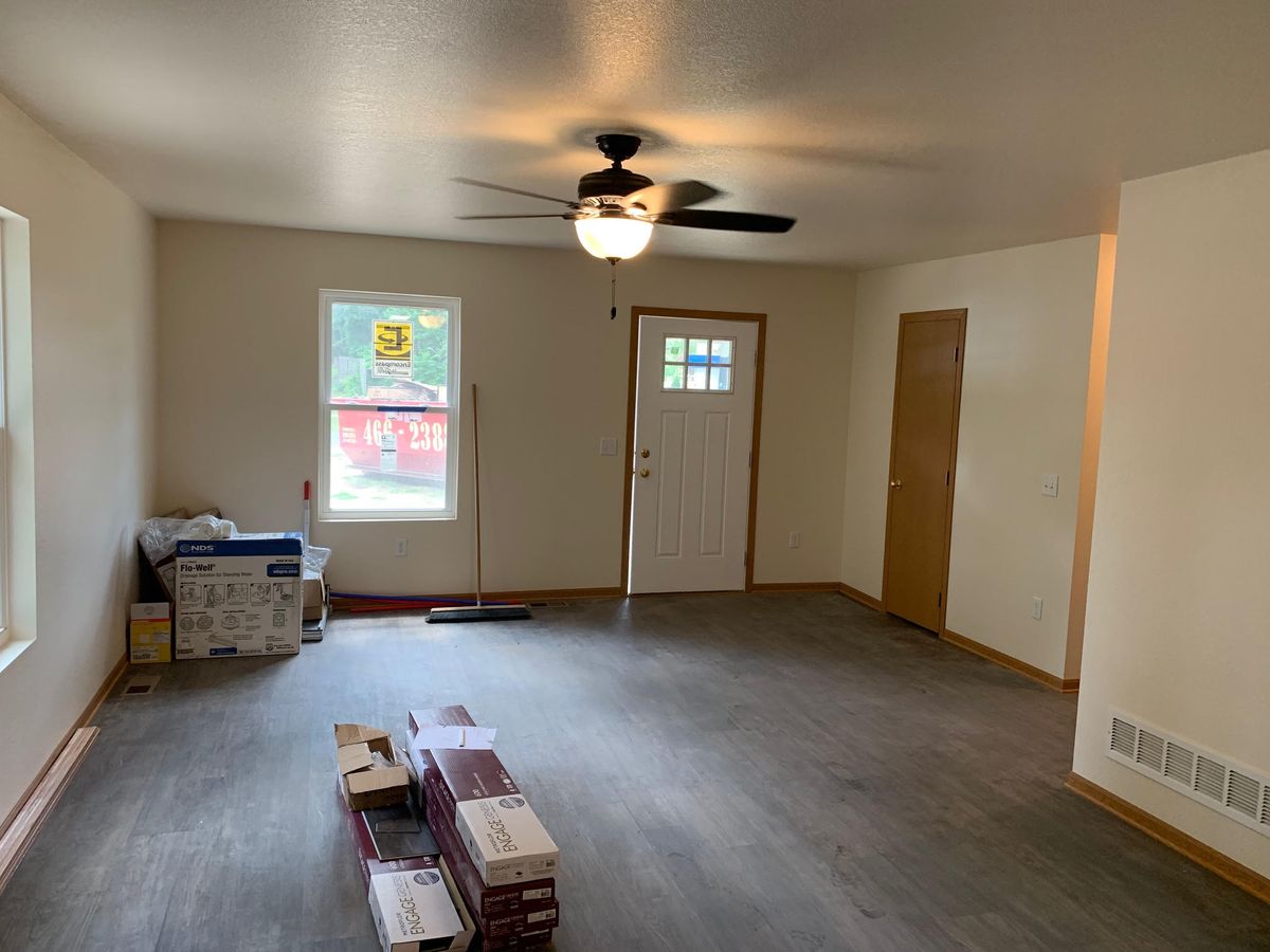 OCP Volunteers 736+ Hours to 2 Habitat for Humanity Homes OCP Contractors